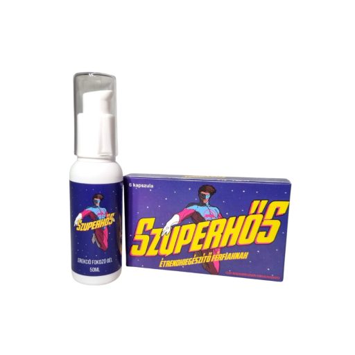 Szuperhős - erekció fokozó gél (50ml)
