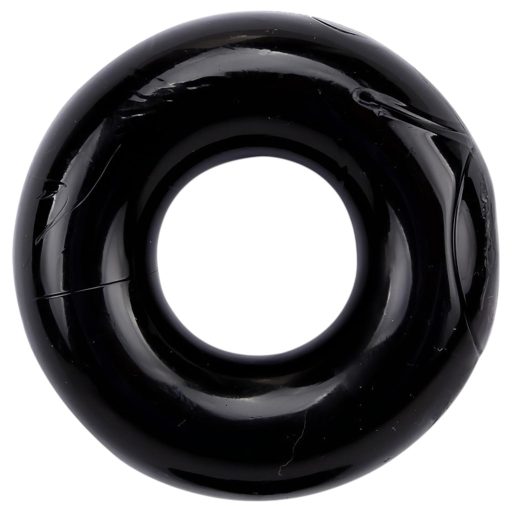 GK Power Donut Rings Over Sized - vastag, rugalmas péniszgyűrű (fekete)