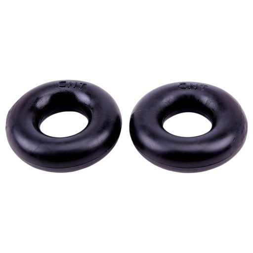 GK Power Donut Rings Over Sized - vastag, rugalmas péniszgyűrű (fekete)