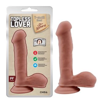 Topless Lover - Flesh élethű dildó (Bőrszínű)