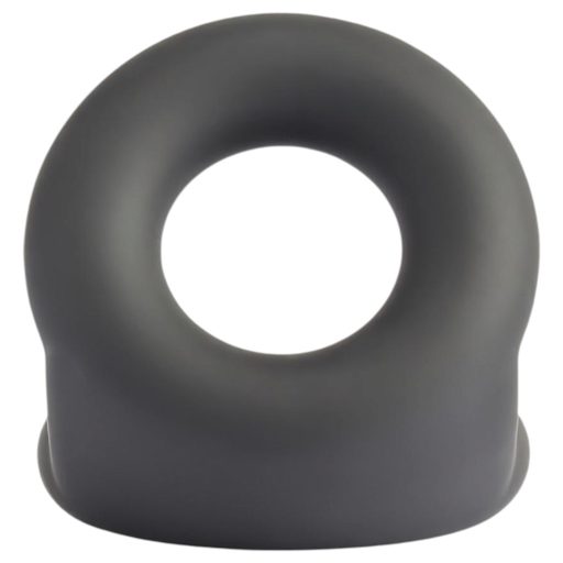 GK Power Snug Tugger - szilikon pénisz- és heregyűrű (fekete)