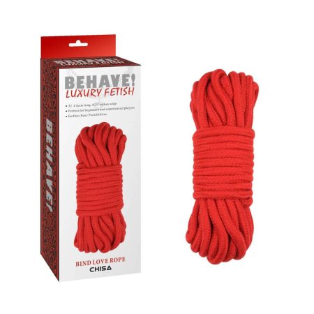 Behave! kötél 10m (piros)