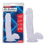 Hi-Rubber - 7.0'' Clear Dildo