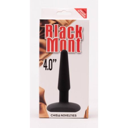 Black Mont 4 inch-es szilikon análplug