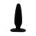 Black Mont XL fekete szilikon anál plug
