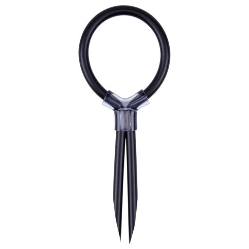 GK Power Stud Ring - állítható szilikon péniszgyűrű (fekete)