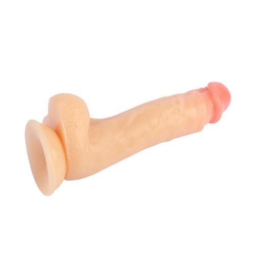Real Beats Dong 7.8 Inch NO.02 - Letapasztható - herés - vízálló élethű dildó - 19,8 cm (Bőrszínű)