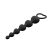 Chisa Novelties Elite Lover's Beads - Szilikon anál gyöngysor - 19cm (Fekete)