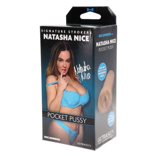 Doc Johnson Natasha Nice - élethű Ultraskyn művagina (natúr)