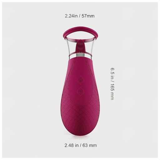 Honey Play Box Scioness - szívó, nyaló csiklóizgató vibrátor (pink)