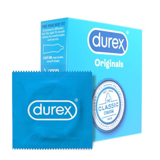 Durex Originals - óvszer (3 db)
