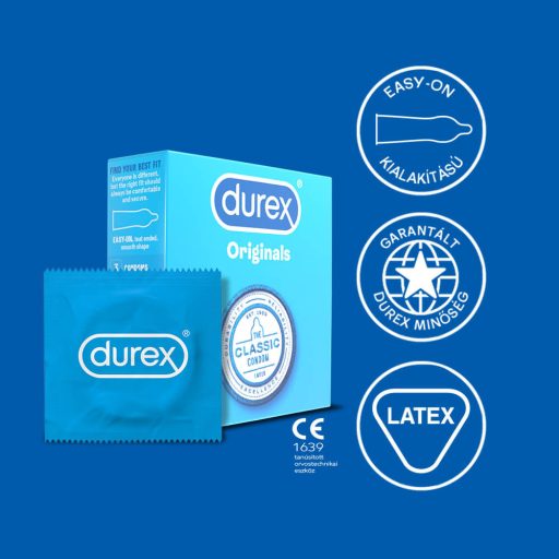 Durex Originals - óvszer (3 db)