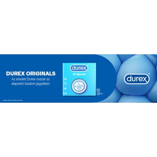 Durex Originals - óvszer (3 db)