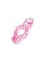 Toyz4Lovers Péniszgyűrű csiklóizgatóval (pink)