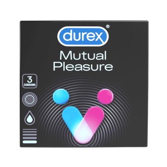 Durex Mutual Pleasure - késleltető óvszer (3db)