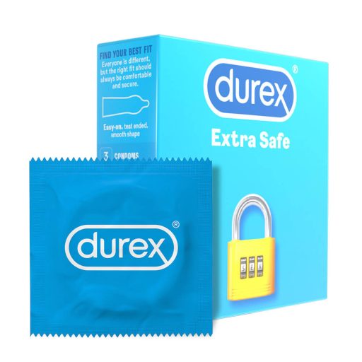 Durex Extra Safe - biztonságos óvszer (3 db)