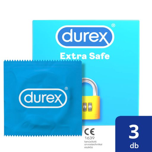 Durex Extra Safe - biztonságos óvszer (3 db)