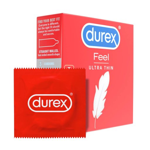 Durex Feel Ultra Thin - ultra élethű óvszer (3db)