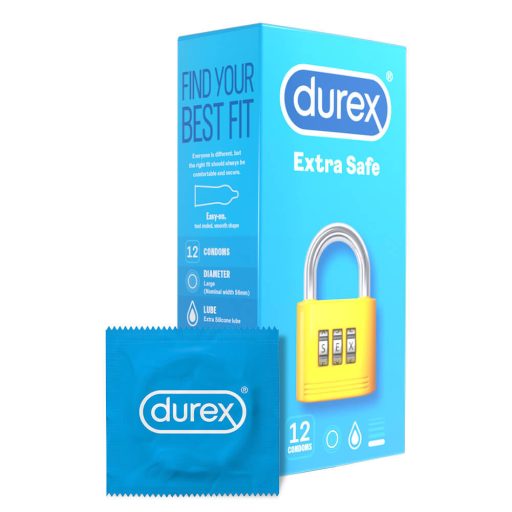 Durex Extra Safe - biztonságos óvszer (12db)