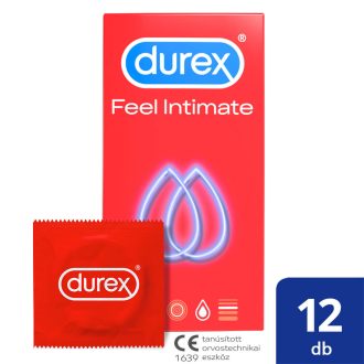   Durex Feel Intimate - vékonyfalú óvszer élethű érzéssel (12 db)