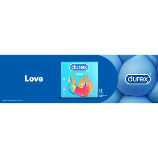 Durex Love - Close Fit óvszer (4db)