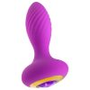 Oh My Gem - vibrációs anál plug kővel (lila) Oh My Gem - vibrációs anál plug kővel (lila)