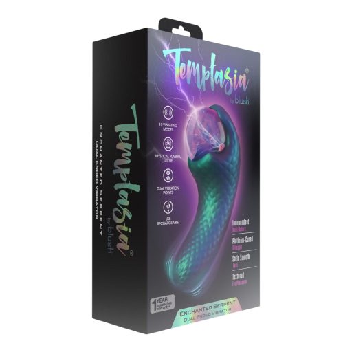/ Temptasia Enchanted Serpent - mitikus csiklóizgató vibrátor (zöld)