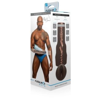 Fleshjack Max Konnor - élethű popsi maszturbátor (barna)