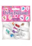 Dirty Balloons - pénisz mintás léggömb (7db)