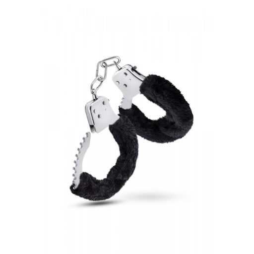 Temptasia Cuffs - plüss bilincs (fekete)