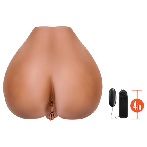 Blush X5 Rita - élethű punci és popsi (natúr)