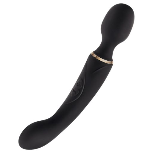 Blush Lush - 2 az 1-ben wand és G-pont vibrátor (fekete)