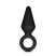 Anal Adventures Platinum S - anál plug (fekete) - kicsi