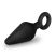 Anal Adventures Platinum S - anál plug (fekete) - kicsi