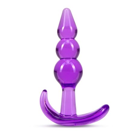 B Yours - gömbös anál plug (lila)
