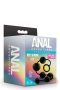 Anal Adventures L - gyöngyös anál dildó (fekete)