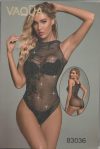 Vaqua csillogós hálós body (Fekete) Vaqua csillogós hálós body (Fekete)