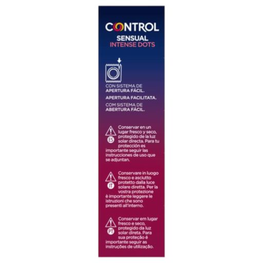 Control - tüskés óvszer (12db)