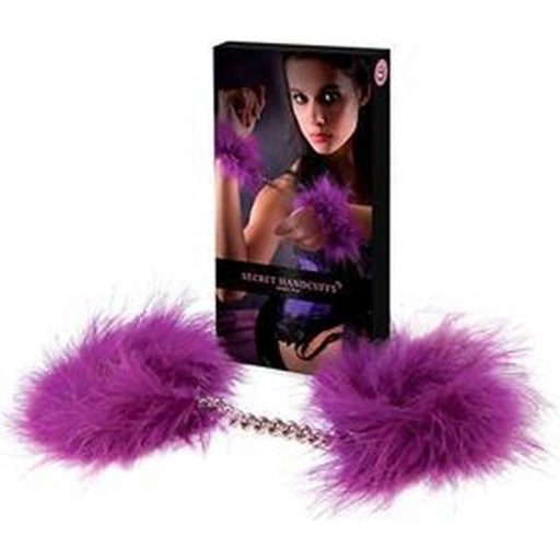 Extra szörmés lila bilincs