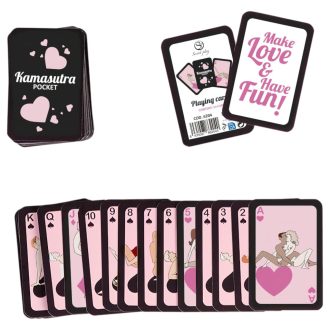   Secret Play Pocket Kamasutra - szexpóz kártyapakli (54 lap) - 6 nyelven