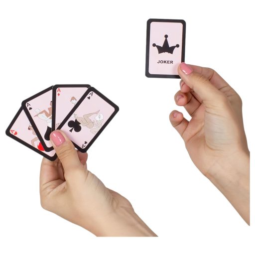 Secret Play Pocket Kamasutra - szexpóz kártyapakli (54 lap) - 6 nyelven