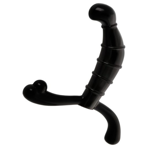 Addicted Toys - prosztata- és gátmasszírozó (fekete) - 11,3 cm