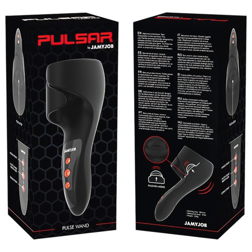 JamyJob - pulzáló makkvibrátor (fekete)