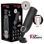 JamyJob - fel-le mozgó, rezgő maszturbátor (fekete)