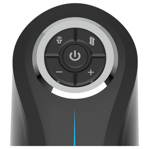 JamyJob - fel-le mozgó, rezgő maszturbátor (fekete)