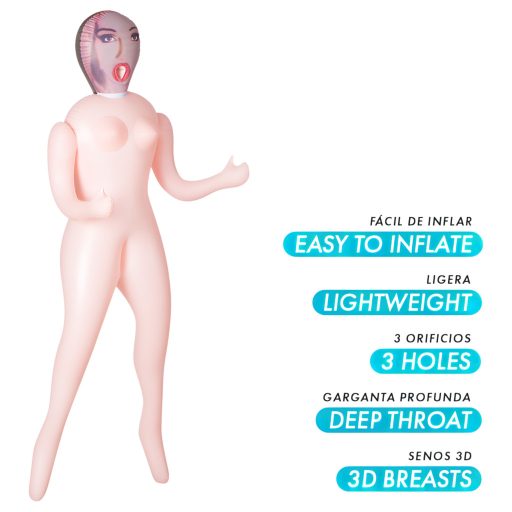 Intense Dolls Monique - felfújható guminő