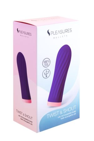 S PLEASURES BULLET TWIST&SHOUT  - PURPLE