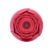 Redrose - akkus, léghullámos rózsa csikló vibrátor (piros)