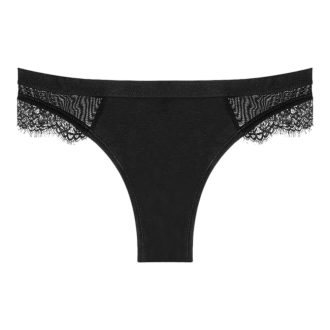 Adalet Flora Normal - menstruációs bugyi (fekete)