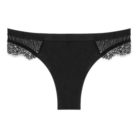 Adalet Flora Normal - menstruációs bugyi (fekete)